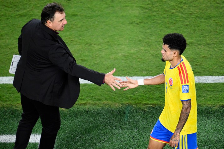 Néstor Lorenzo vs. Ghana. (AP)