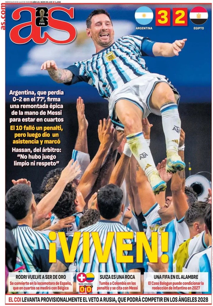 La portada de As: Viven.