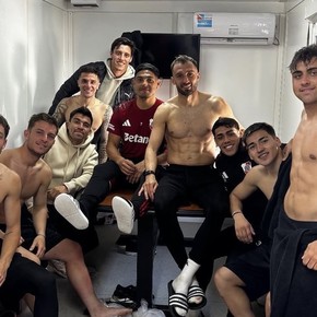 La visita especial que recibieron los borrados de River