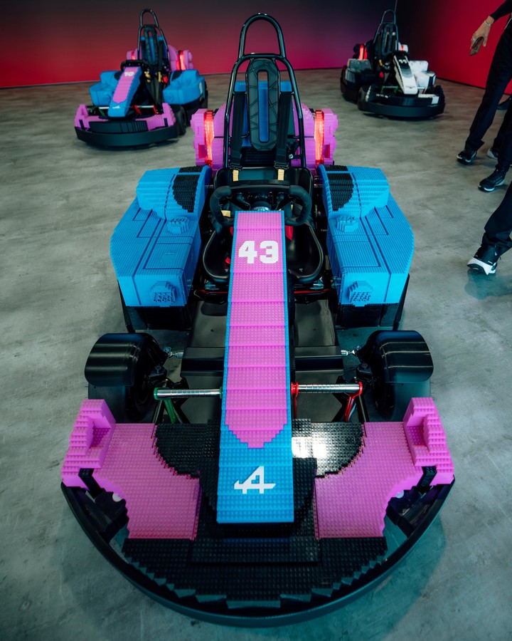 Así es el mini auto de Colapinto. (@F1)