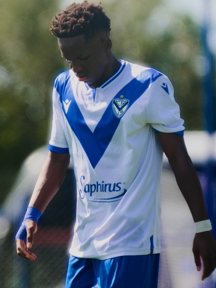 Kiki Ramos, la promesa de Vélez de 17 años.