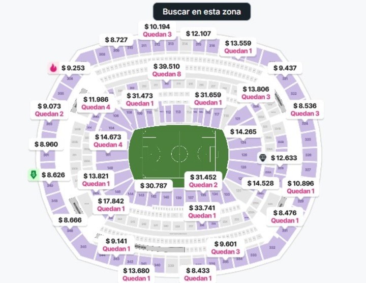 Los exorbitantes precios para la final del Mundial.