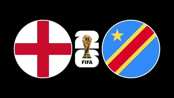 Inglaterra vs. RD Congo, por el Mundial 2026.