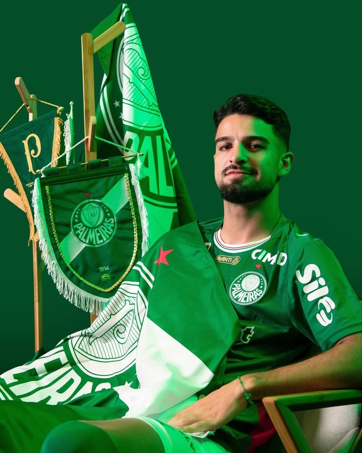 El Flaco López, primer jugador en la historia del Palmeiras en llegar a una Selección Argentina mundialista.