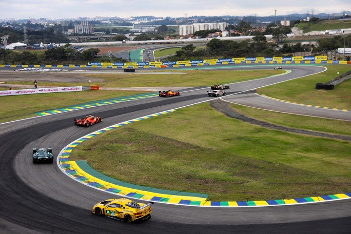 Nicolás Varrone en las 6 Horas de San Pablo. (WEC/Julien Delfosse/DPPI)