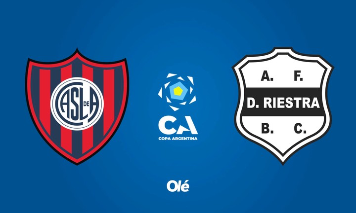 San Lorenzo vs. Riestra, por la Copa Argentina.