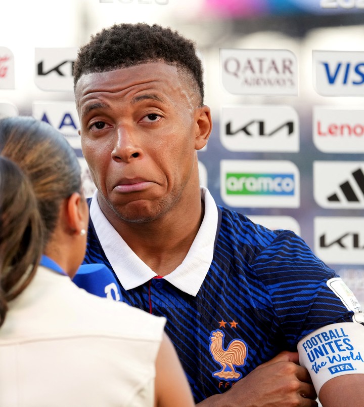 Mbappé habló en el post partido (Reuters).