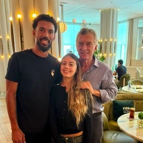 Vozinha se reunió con leyendas y logró un acuerdo con Macri en Nueva York antes de la final del Mundial