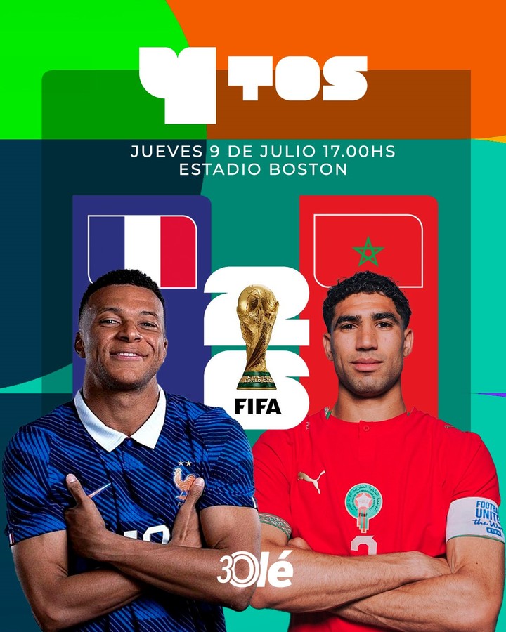 Francia y Marruecos, otra vez cara a cara en una Copa del Mundo.
