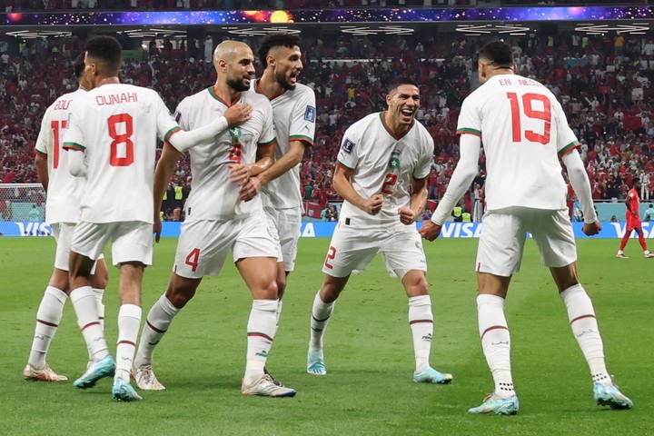 Canadá 1-2 Marruecos. Foto: EFE. 