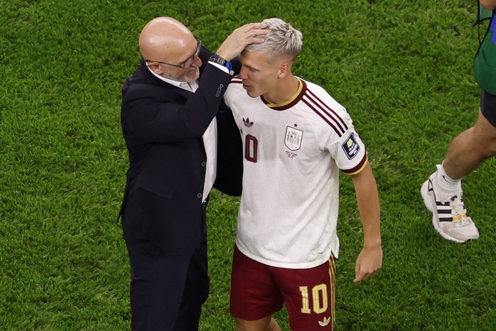 Dani Olmo, el #10 de España (EFE/EPA/SHAWN THEW).