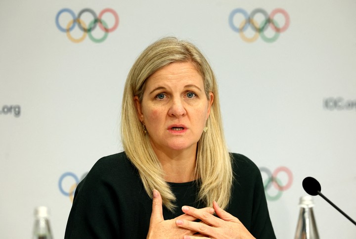 Kirsty Conventry, presidenta del Comité Olímpico Internacional. Foto: REUTER.