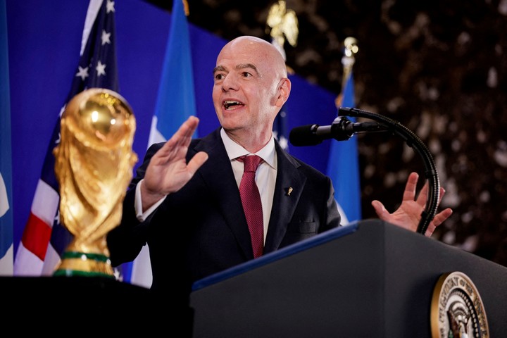 Gianni Infantino. (foto: REUTER)
