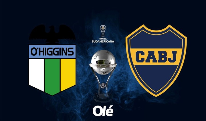 O'Higgins vs. Boca, por la Copa Sudamericana.