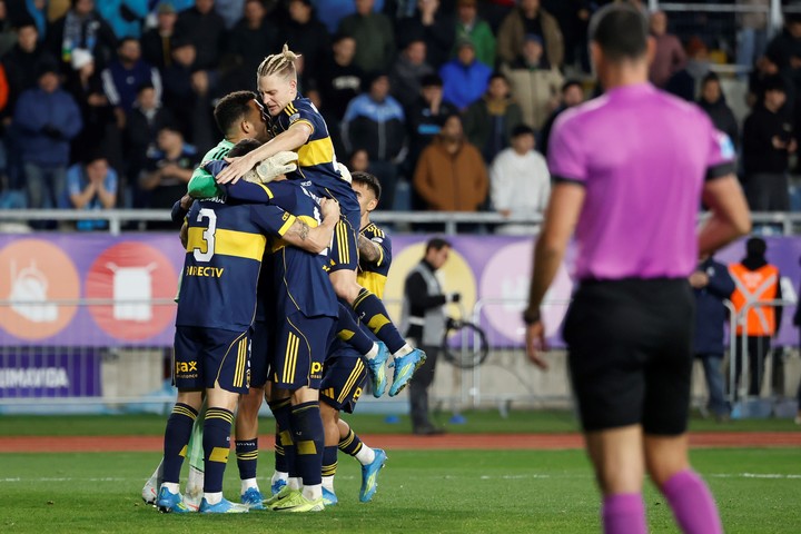 Boca, el próximo rival de Newell’s. (EFE)