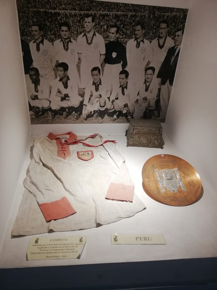 Los regalos de Perú que se guardan en el Museo del Estadio  Centenario.