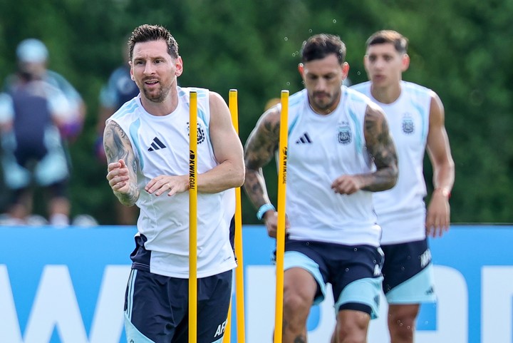 Argentina no debe depender sólo de Messi (EFE/EPA/CRISTOBAL HERRERA).