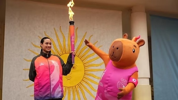 Llama Juegos Suramericanos 2026.