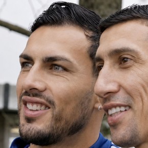 El reencuentro entre Paredes y Di María en Rosario: "Amigo mío"