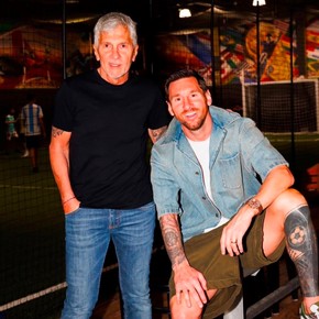 La desgarradora despedida de Messi a su papá: "No sé qué voy a hacer sin vos, no sé cómo seguir"