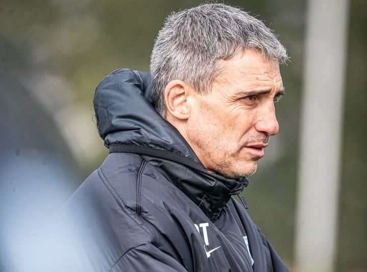 Juan Pablo Vojvoda, DT de Racing.