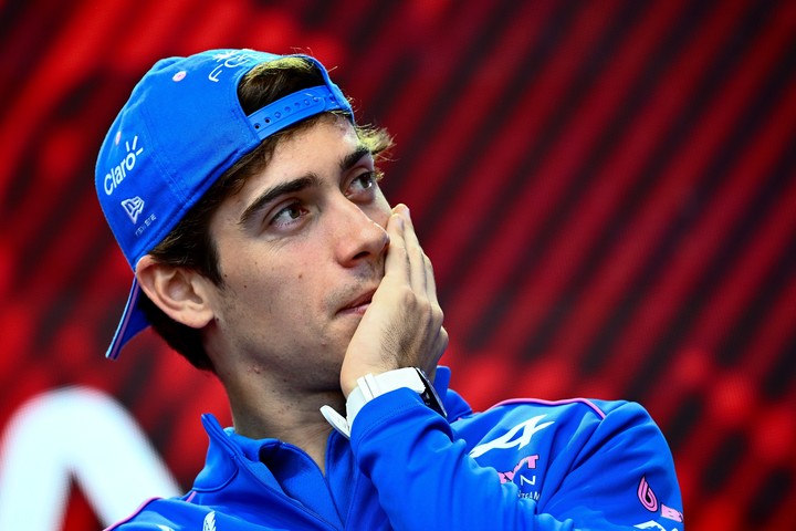 Colapinto vuelve al paddock tras el parate (EFE).