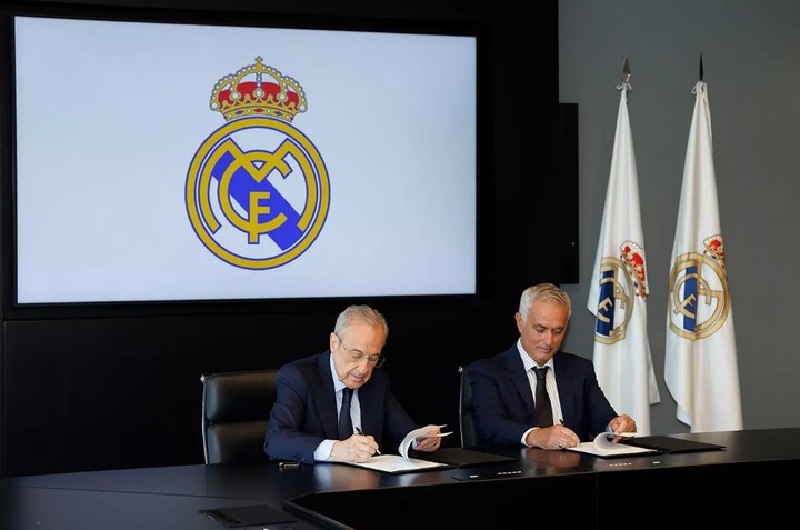 Presentación de José Mourinho. @RealMadridTV