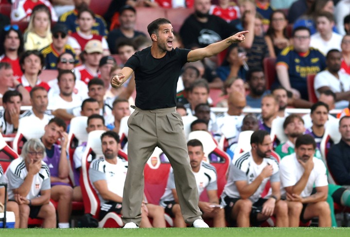 Mikel Arteta, entrenador del Arsenal.