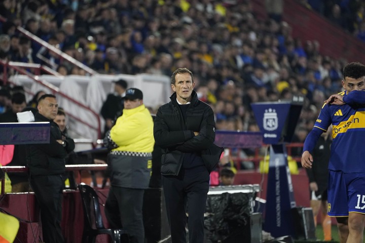 Foto: Fernando de la Orden / Deportes - Boca Juniors juega local en cancha Huracán vs Estudiantes Plata
05-08-2026 FTP CLARIN _FER9097.JPG Z DelaOrden