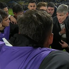 La emotiva arenga de Palermo antes de los penales que clasificaron a Platense: "Con el corazón..."