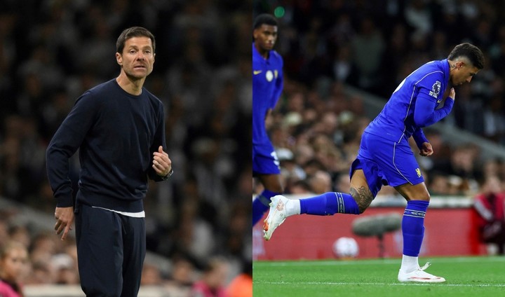 Xabi Alonso y Enzo Fernández en el Chelsea.