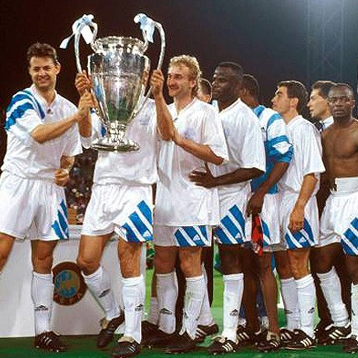 Olympique de Marsella, campeón de la Champions League 1993.