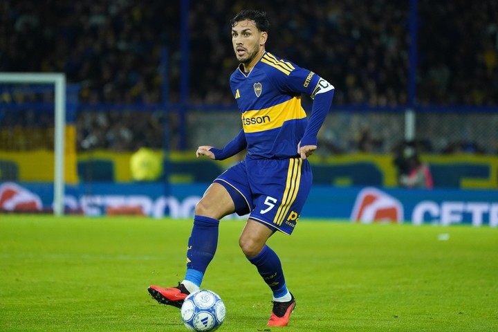 Con su ingreso en el segundo tiempo, Boca lógicamente mejoró.