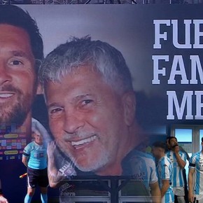 El minuto de silencio por Jorge Messi en todas las canchas del fútbol argentino