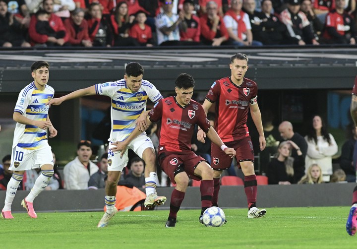 Vibrante 2-2 entre Newell's y Boca (Sebastián Granata)
