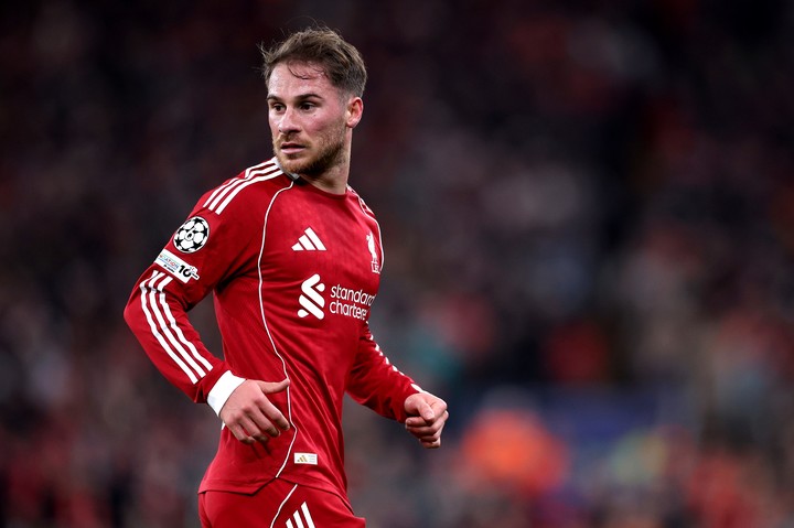 Alexis Mac Allister, mediocampista del Liverpool. (EFE/EPA/ADAM VAUGHAN)