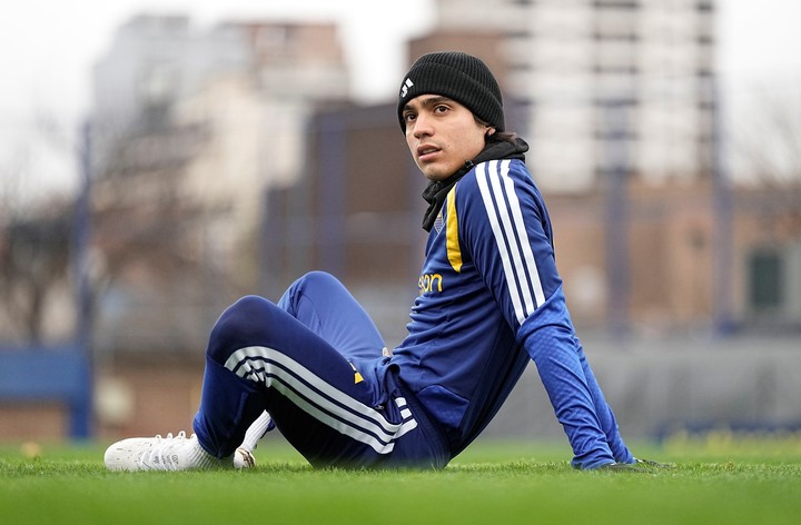 El Chango y la incertidumbre de su futuro. (Prensa Boca)
