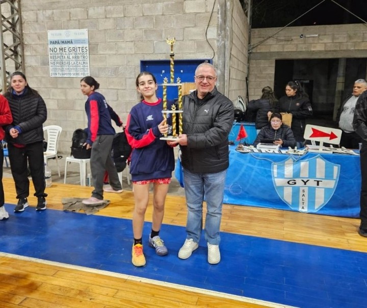 Campeonato Argentino de Infantiles en acción.