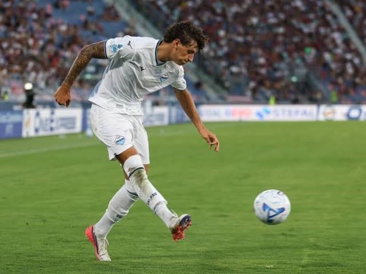 Romano Floriani Mussolini, debut en la Lazio.