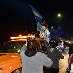 Tras ser recibido por una multitud, el Colo Barco fue declarado Personalidad Destacada en 25 de Mayo