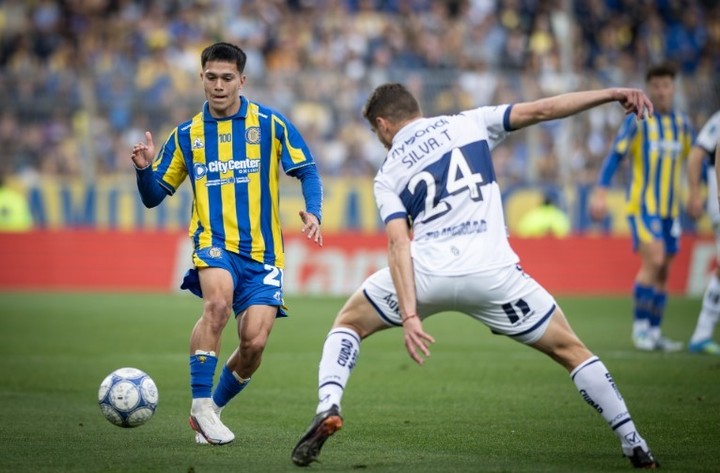 Dura derrota del Canalla antes del clásico (Foto:  Prensa Rosario Central).