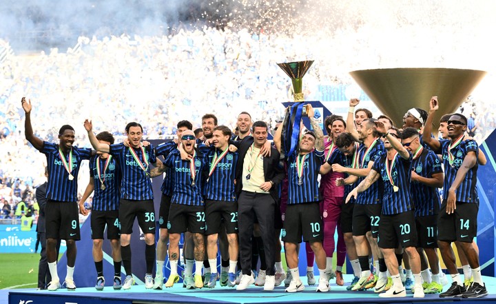 Inter de Milan, campeón de la Serie A. (REUTERS/Stringer)