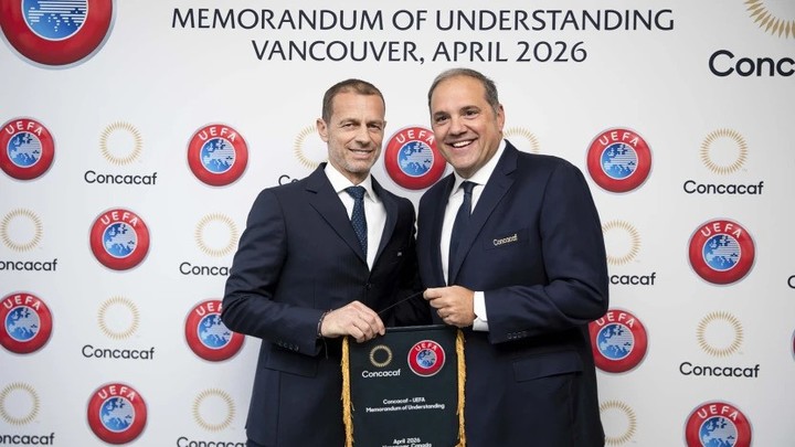 UEFA y Concacaf.