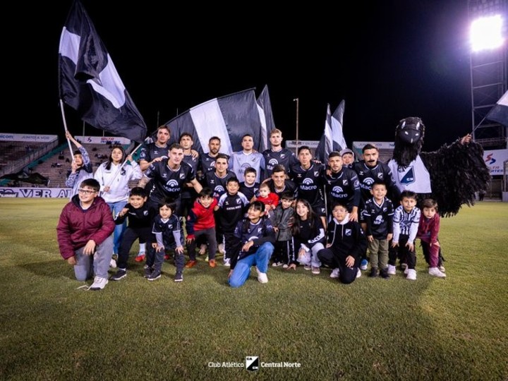 Central Norte y un empate que no lo aleja del decsenso. (Twitter @CACNoficial)