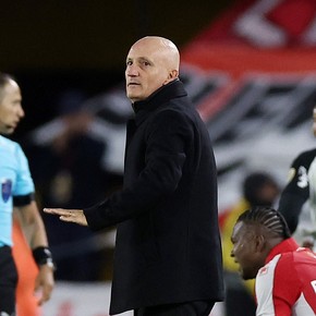 El técnico de Independiente Santa Fe habló del mal momento de River