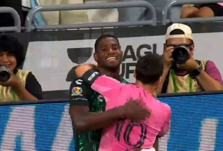 Messi y Romaña en la Leagues Cup.
