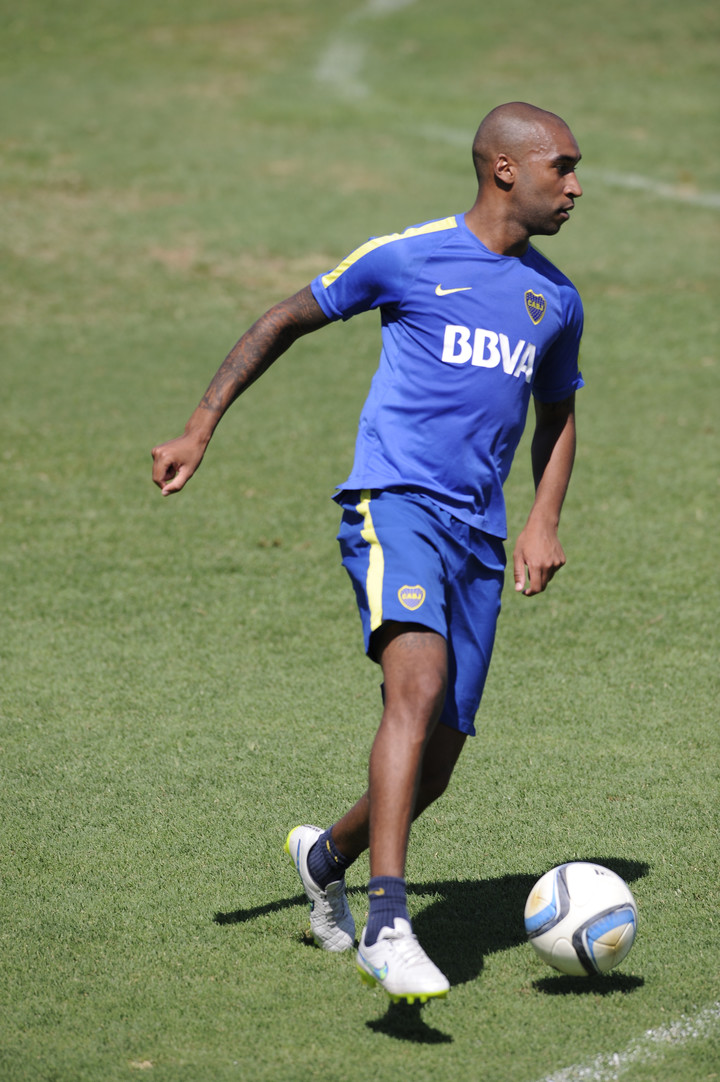 Alexis Rolín en Boca. FOTO: GUSTAVO GARELLO