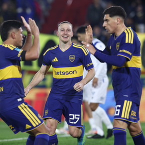 Ascacibar, el goleador del ciclo del Vasco: tercer gol consecutivo y empate para Boca