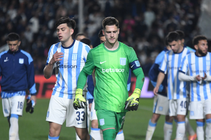 El arquero de la Academia habló tras la derrota (Foto Ramiro Gómez).