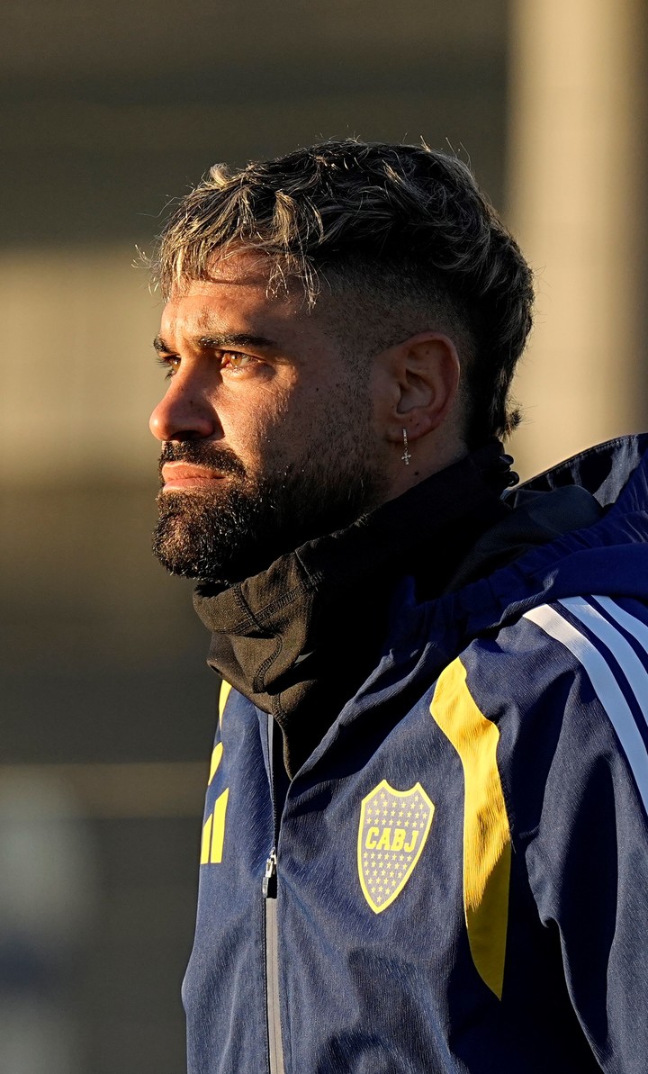 Milton Giménez, con pocos minutos en Boca, aparece en los planes de Vélez (Prensa Boca).